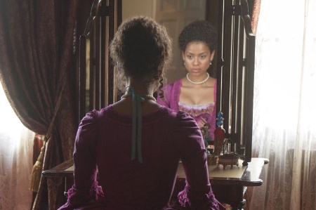 Gugu Mbatha-Raw as Dido, in Belle, by Amma Asante