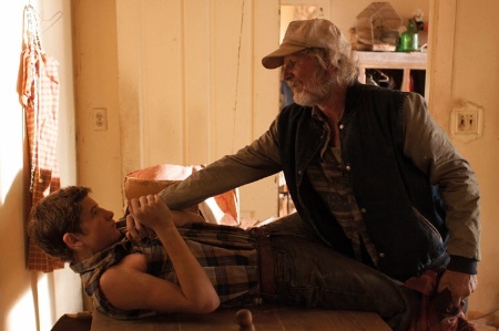 Tye Sheridan and Gary Poulter in Joe, directed by David Gordon Green