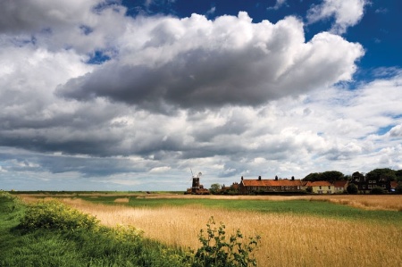 British field and village