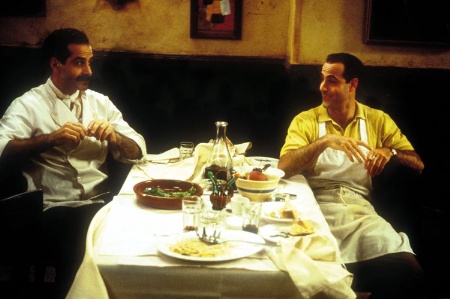 Tony Shalhoub and Stanley Tucci in Big Night