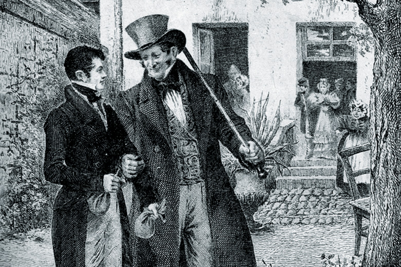 Illustration from Le Père Goriot, 1835