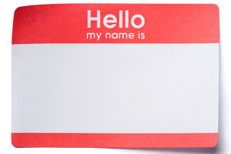Name tag Name tag