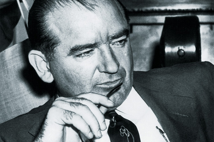 Senator Joseph McCarthy, Senate Censure Committee hearing, 1954 Senator Joseph McCarthy, Senate Censure Committee hearing, 1954
