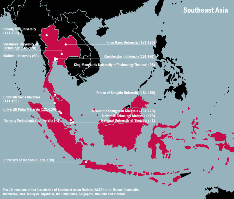 Southeast Asia map (20 June 2016) Southeast Asia map (20 June 2016)