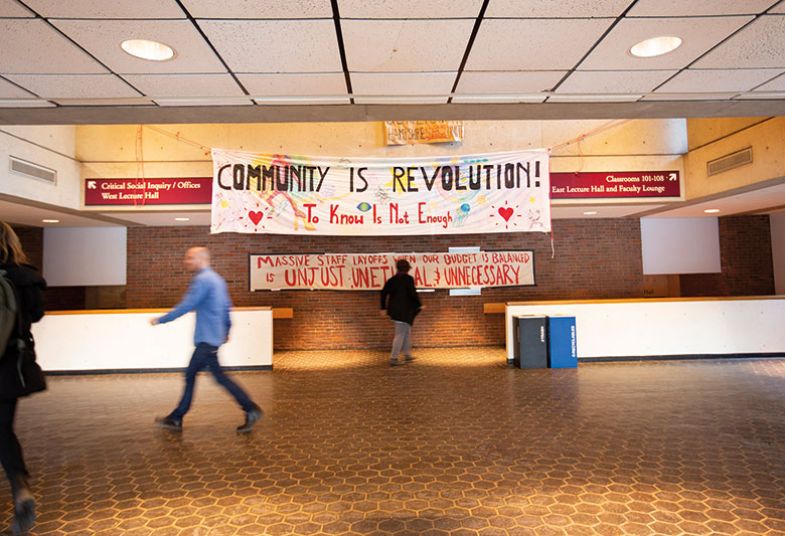Protest banner Protest banner