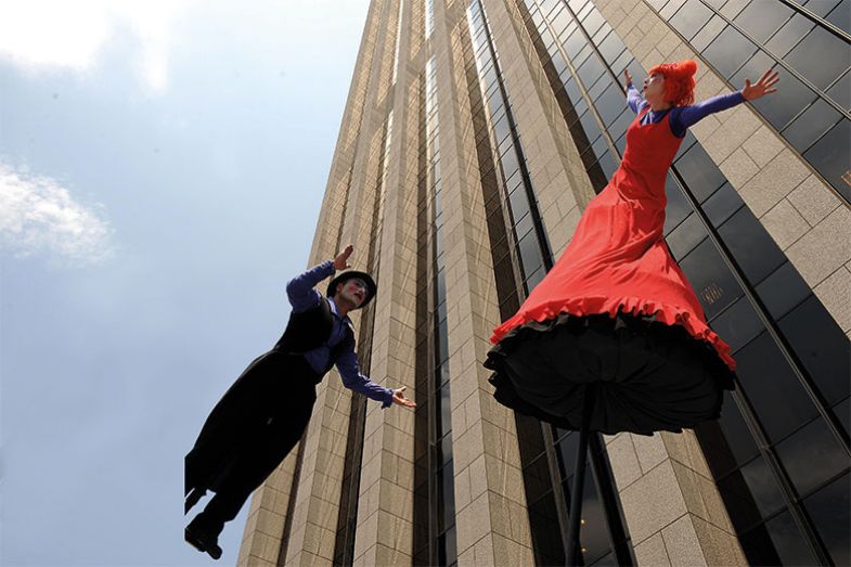 Balancing performers Balancing performers