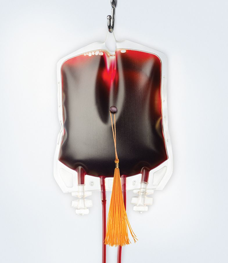 Blood with degree Blood with degree