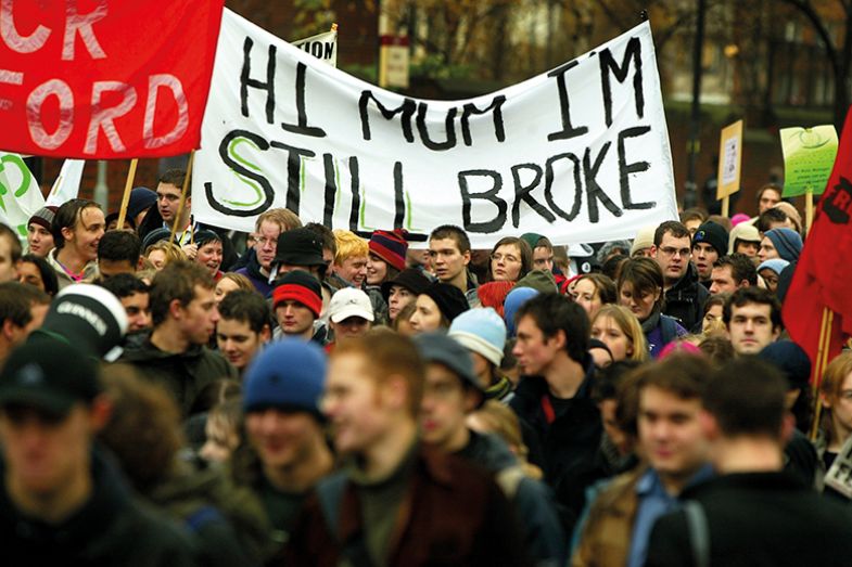 Broke students Broke students