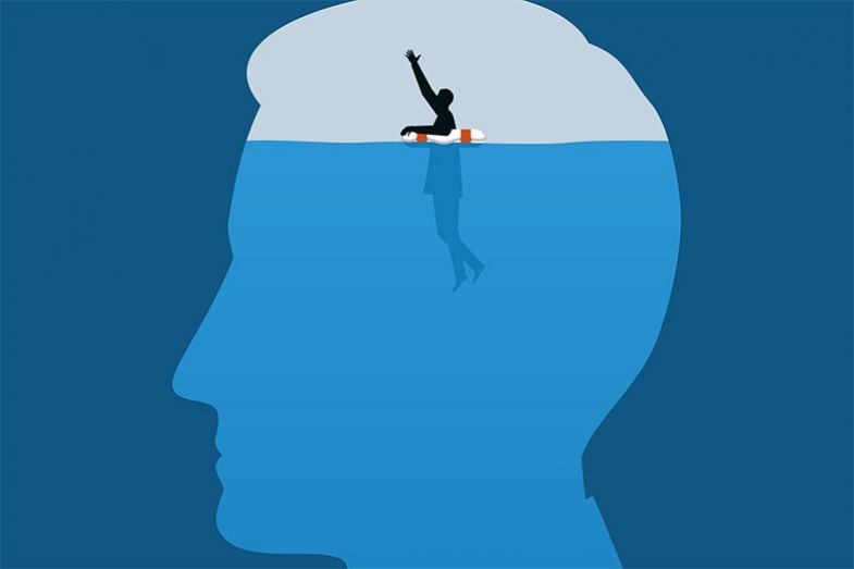 Illustration of inner thoughts Illustration of inner thoughts