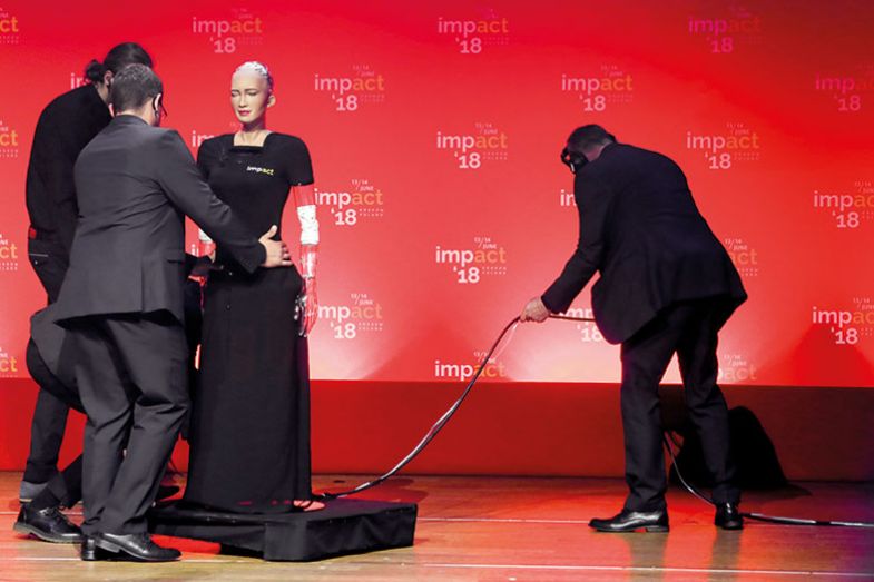 Robot woman Robot woman