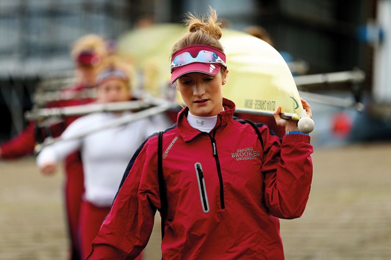 Oxford Brookes women’s boat team Oxford Brookes women’s boat team