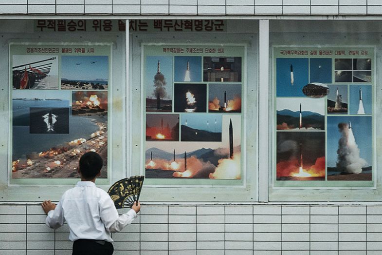 Missiles display Missiles display