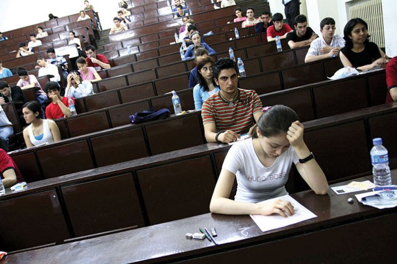 Group in lecture Group in lecture