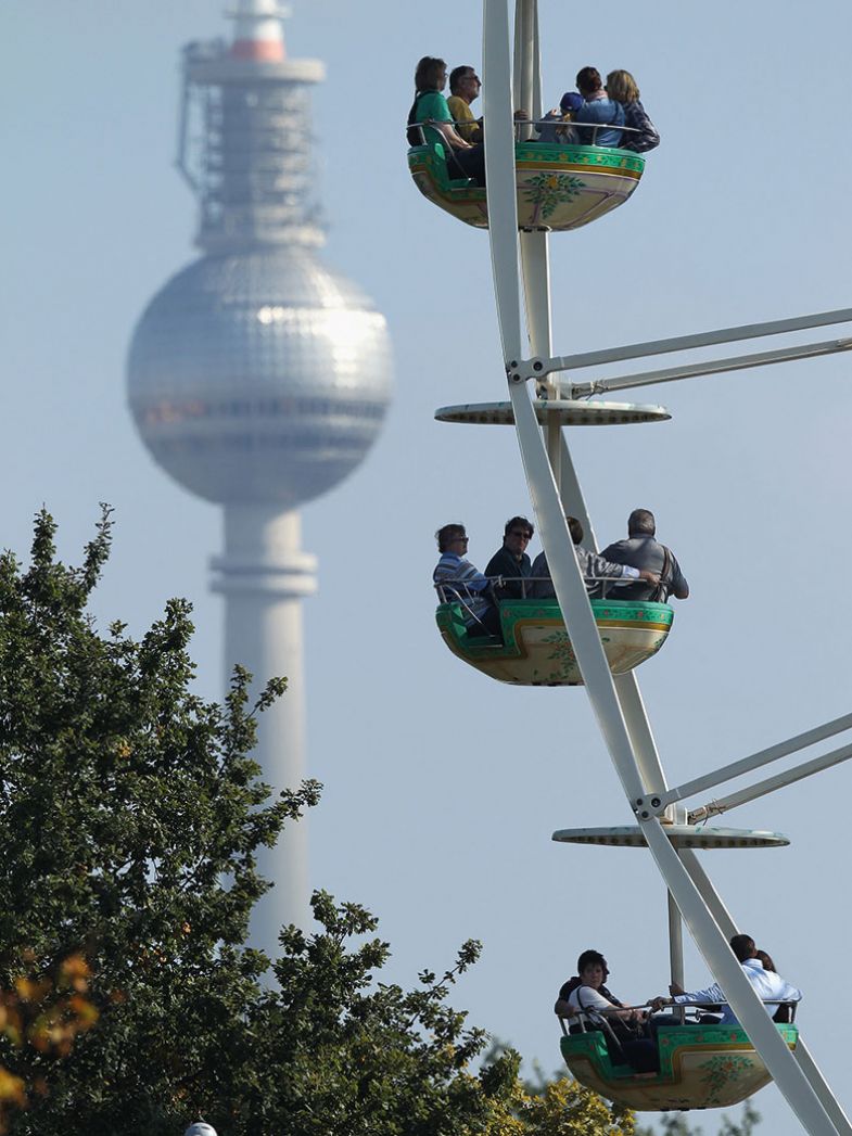 Ferris wheel in Berlin Ferris wheel in Berlin