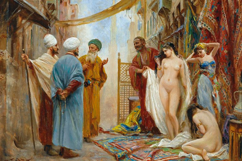Fabio Fabbi, The Slave Market, c. 1906 Fabio Fabbi, The Slave Market, c. 1906