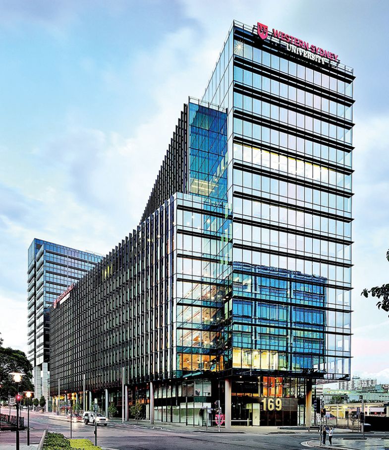 WSU’s vertical campus at Parramatta WSU’s vertical campus at Parramatta