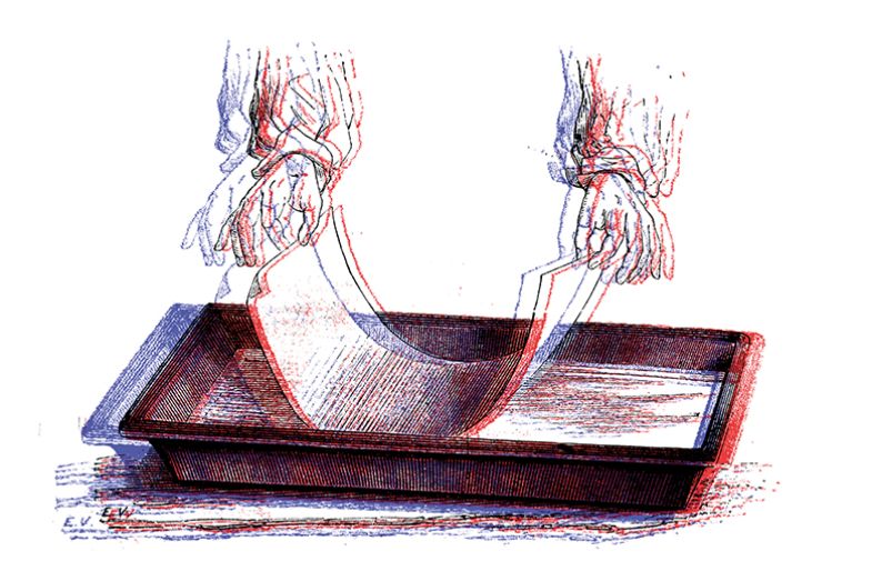 developing a photo developing a photo