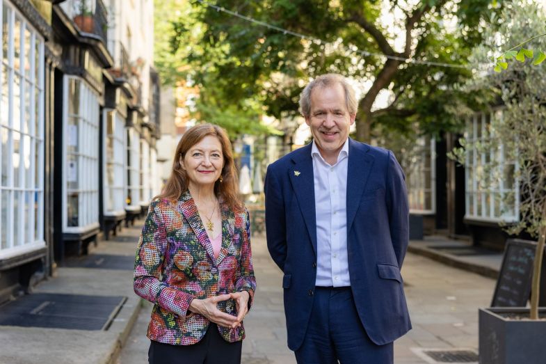 Deborah Prentice (left) and Duncan Ivison Deborah Prentice (left) and Duncan Ivison
