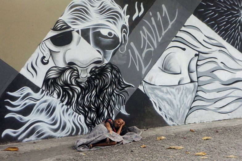 Homeless man Homeless man