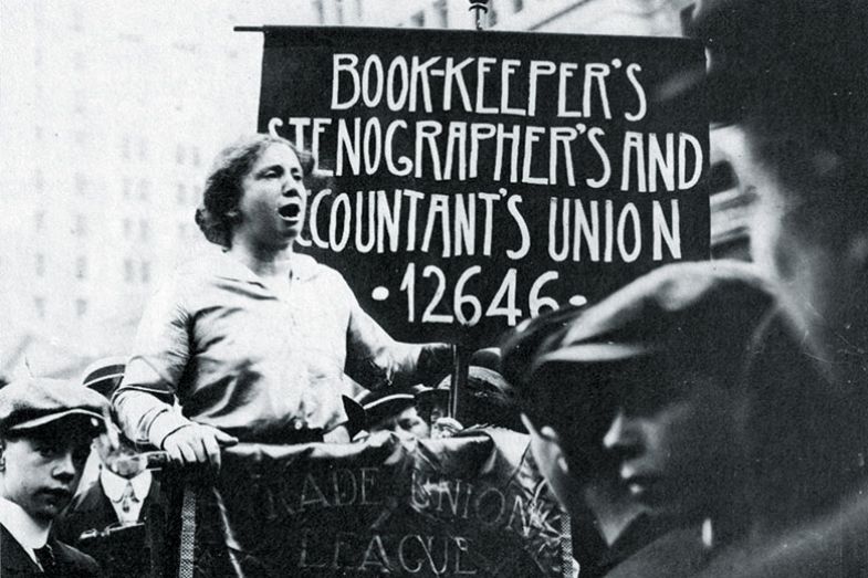 Woman unionist Woman unionist