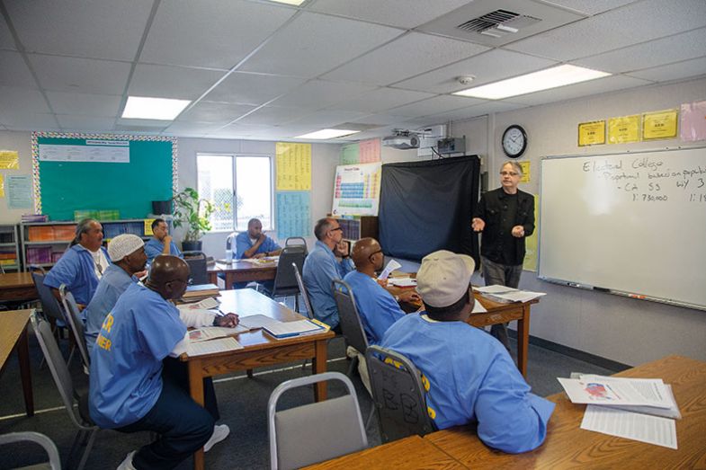 Class in prison Class in prison