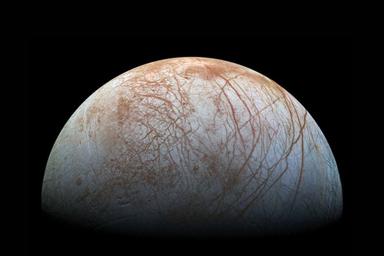 Europa moon of Jupiter Europa moon of Jupiter