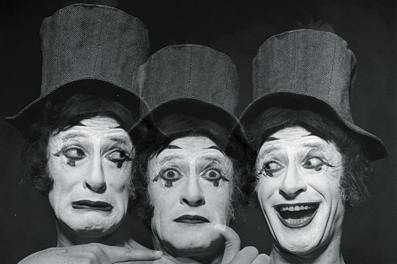 Three clowns Three clowns