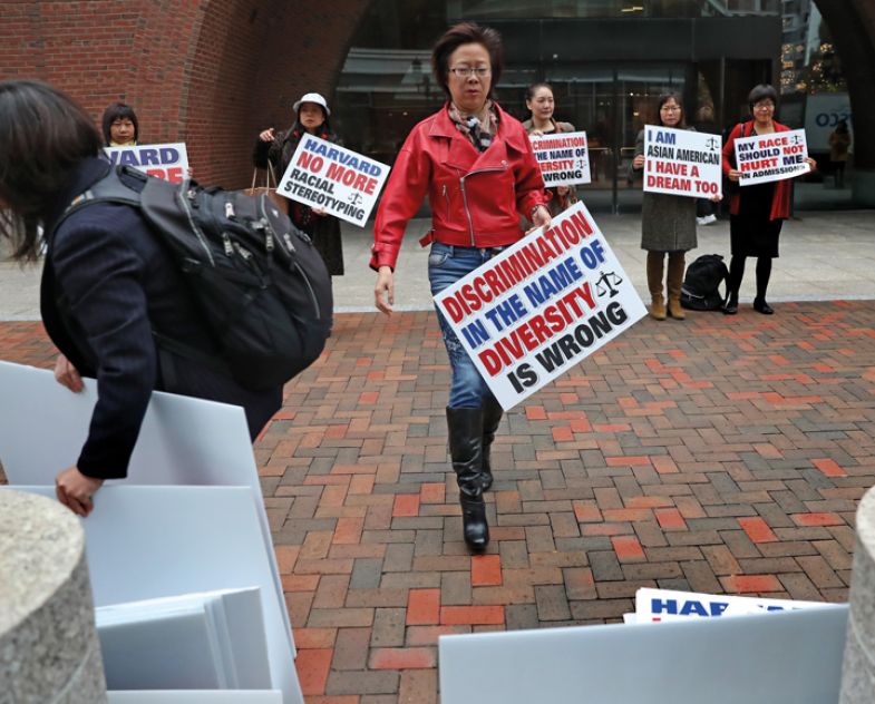 Students For Fair Admissions is suing Harvard for alleged racial discrimination against Asian-American students in its admissions.