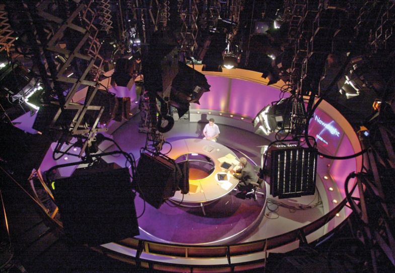 Newsnight studio Newsnight studio as discussed in the article