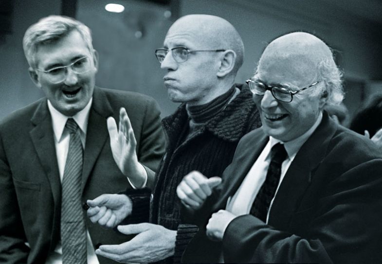 Montage ofMichel Foucault, Jurgen Habermas and Richard Sennett Montage ofMichel Foucault, Jurgen Habermas and Richard Sennett