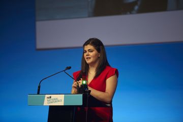 Megan Dunn, president of the National Union of Students Megan Dunn, president of the National Union of Students