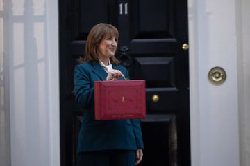 The Chancellor of the Exchequer leaves Downing Street to deliver the Budget The Chancellor of the Exchequer leaves Downing Street to deliver the Budget