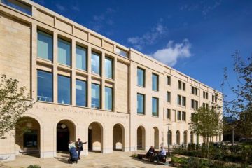 External view of the Stephen A . Schwarzman Centre for the Humanities, University of Oxford