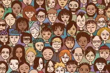 Faces in a crowd