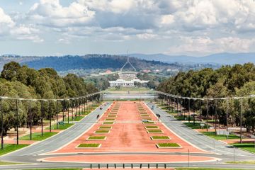 ANZAC Parade, Canberra, Australia ANZAC Parade, Canberra, Australia