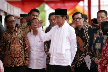 Arrival of President Jokowi at Rumoh Geudong, Aceh Arrival of President Jokowi at Rumoh Geudong, Aceh