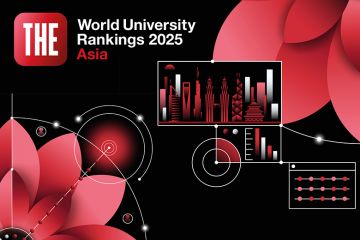 Asia University Rankings 2025 - elements from the supplement cover illustration Asia University Rankings 2025 - elements from the supplement cover illustration
