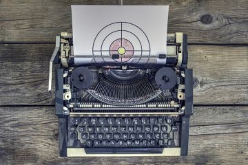 Belgrade, Serbia, May 31, 2017 Typing right on the mark.