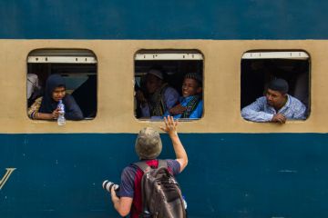 A train on the way to the annual Bishwa Ijtema of Muslims A train on the way to the annual Bishwa Ijtema of Muslims