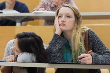 Bored students