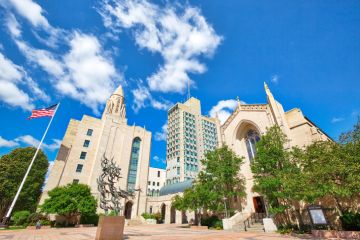 Boston University Campus Entrance