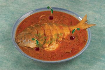 Bowl of fish curry Bowl of fish curry