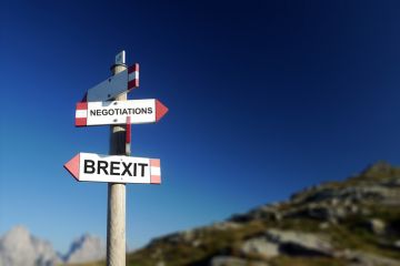 Brexit negotiations sign