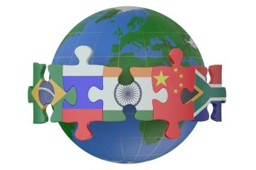 BRICS & Emerging Economies countries concept illustration BRICS & Emerging Economies countries concept illustration