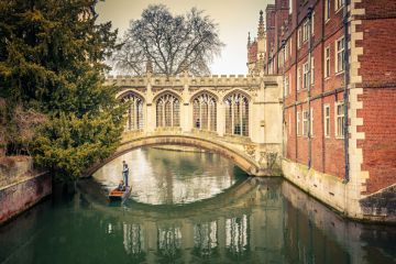 Bridge of Sighs at St John's College, Cambridge
