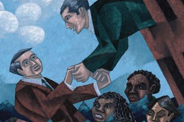 Male professor rescued with women and people of colour left to drown