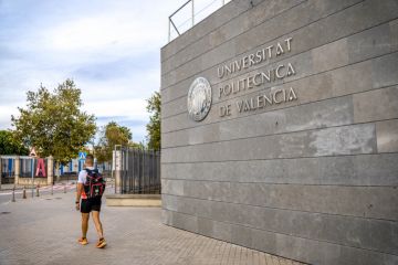 Campus of the UPV University of Valencia. Universidad Politecnica Valencia