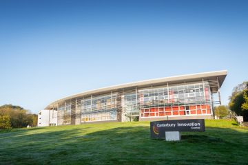 Canterbury Innovation Centre building at University of Kent