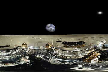 Image from China's mission to the Moon Image from China's mission to the Moon