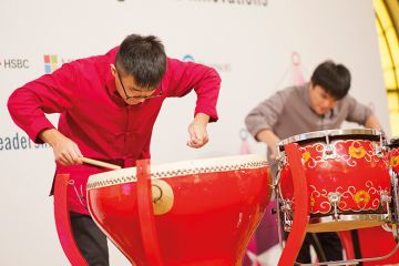 Two drummers